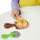 Hasbro Play-Doh Πλαστελίνη - Παιχνίδι Stamp Top Pizza για 3+ Ετών, 5τμχ