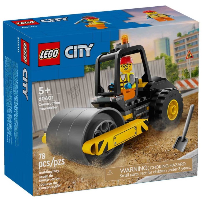 Lego City Construction Steamroller για 5+ ετών