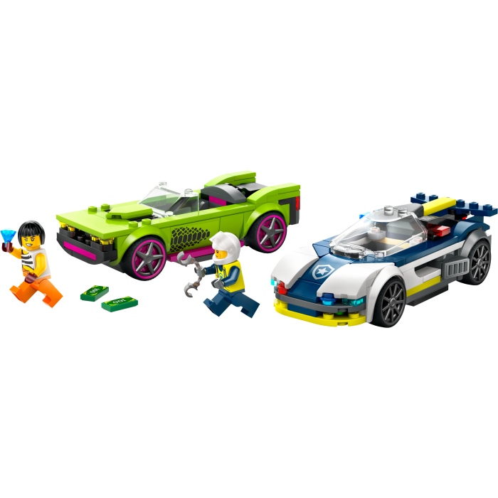 LEGO City Police Car & Muscle Car Chase