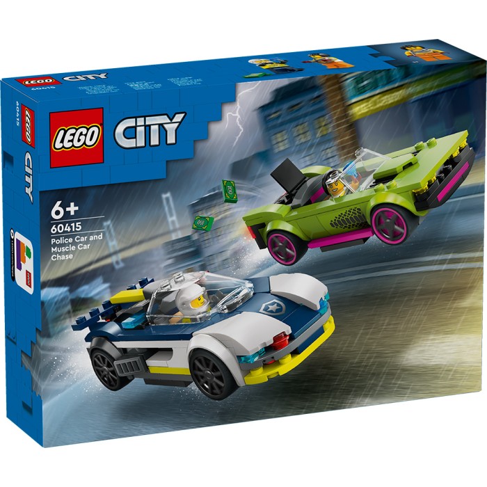 LEGO City Police Car & Muscle Car Chase