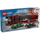 Lego City F1® Truck with RB20 & AMR24 F1® Cars για 8+ Ετών