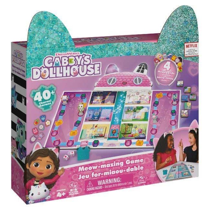 Επιτραπέζιο Παιχνίδι Gabby's Dollhouse για 2-4 Παίκτες 4+ Ετών