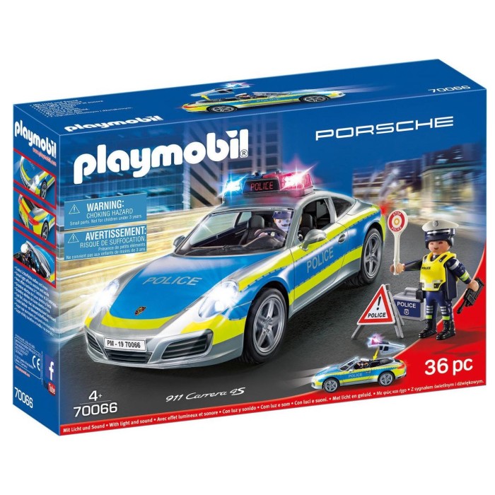 Playmobil City Action Porsche 911 Carrera 4S Police για 4+ ετών