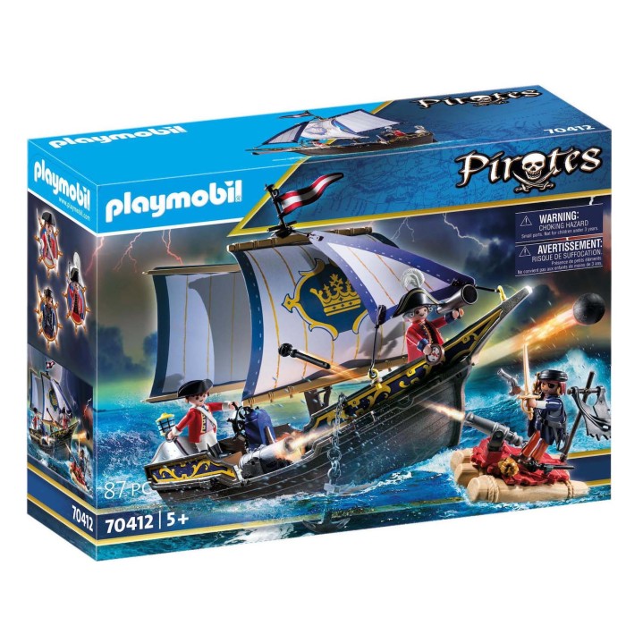 Playmobil Pirates Πλοιάριο Λιμενοφυλάκων για 5+ ετών