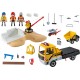 Playmobil City Life Construction Site with Flatbed Truck για 4-10 ετών