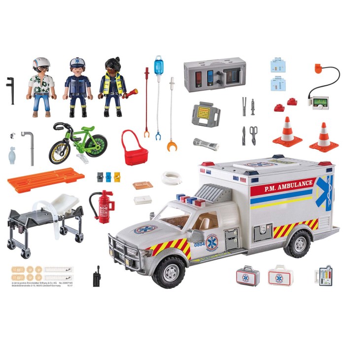 Playmobil City Action Όχημα Πρώτων Βοηθειών για 5-10 ετών