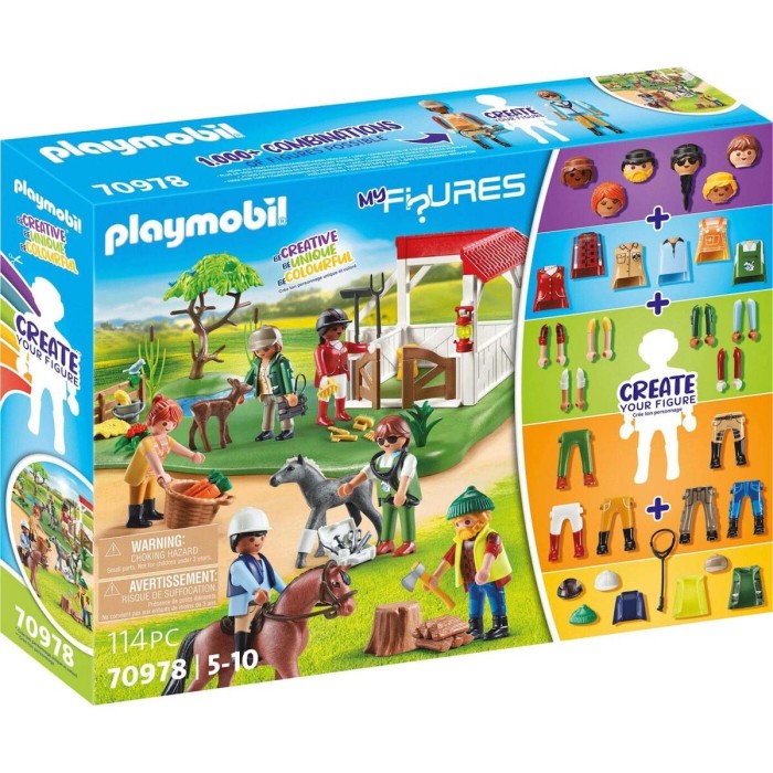 Playmobil Figures Φάρμα των Πόνυ για 5-10 ετών
