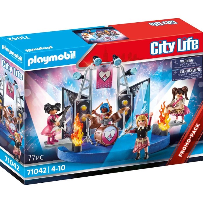 Playmobil City Life Μουσικό Συγκρότημα για 4-10 ετών
