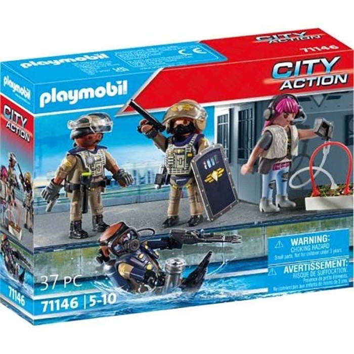 Playmobil City Action Ομάδα Ειδικών Δυνάμεων για 5-10 ετών