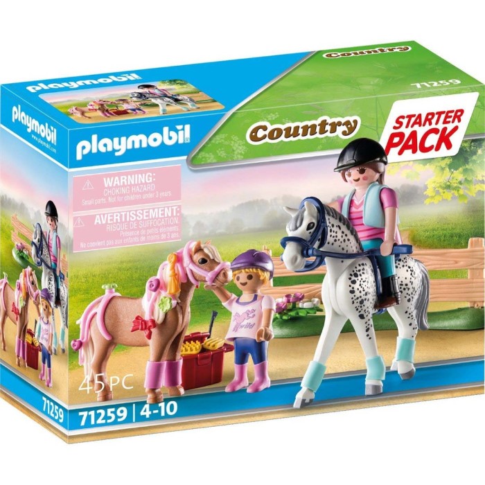 Playmobil Country Φροντίζοντας τα Άλογα για 4-10 ετών