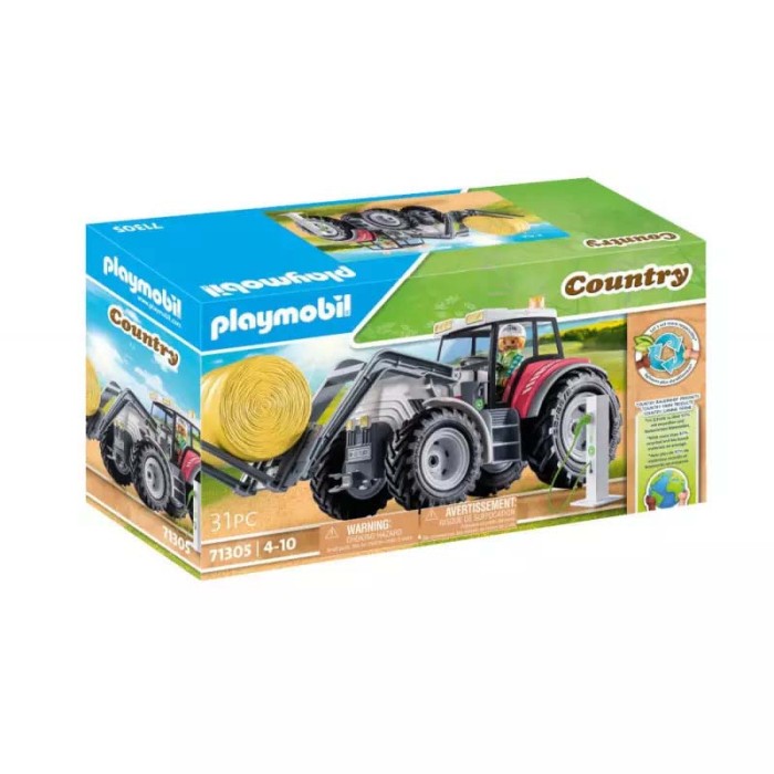 Playmobil Country Ηλεκτρικό Τρακτέρ για 4-10 ετών