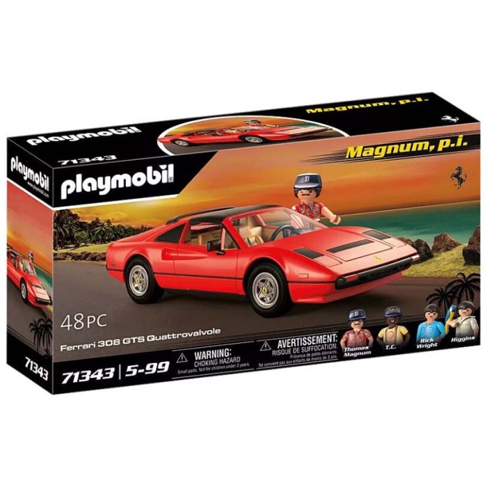 Playmobil Magnum, p.i. Ferrari 308 Gts Quattrovalvole για 5-99 ετών