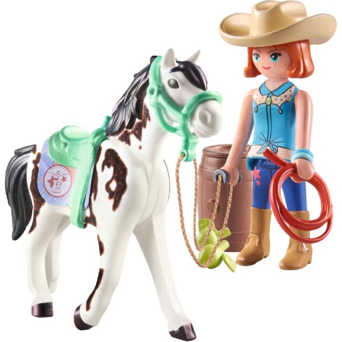 Playmobil Horses Of Waterfall Η Ellie Με Το Άλογo Sawdust για 5-12 ετών