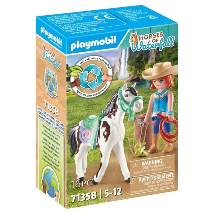 Playmobil Horses Of Waterfall Η Ellie Με Το Άλογo Sawdust για 5-12 ετών
