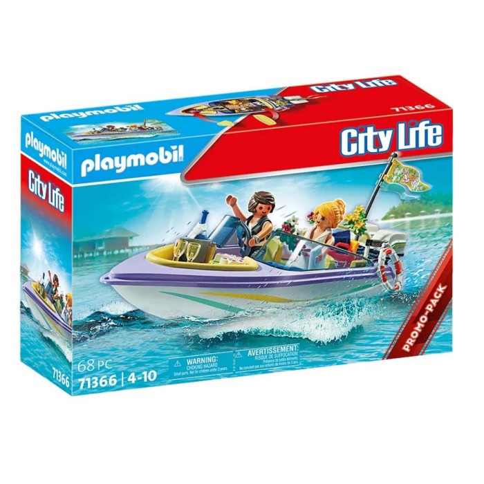 Playmobil City Life Ταξίδι Του Μέλιτος Με Σκάφος για 4-10 ετών