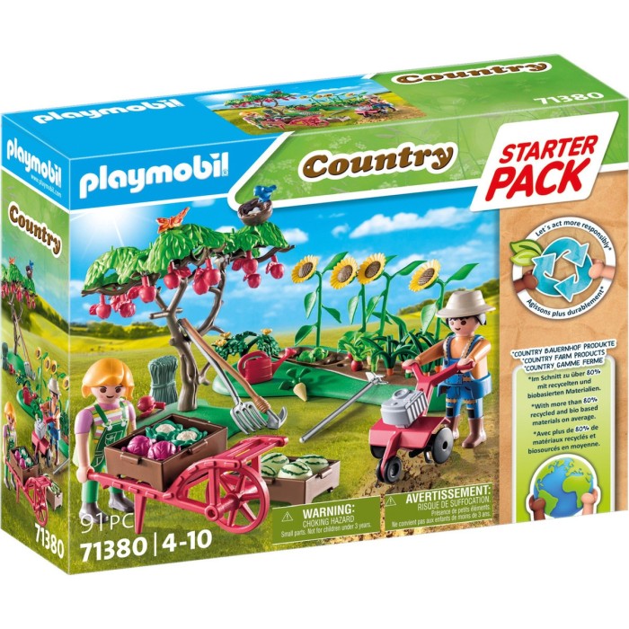 Playmobil Country Starter Pack Κήπος Λαχανικών Αγροκτήματος για 4-10 ετών
