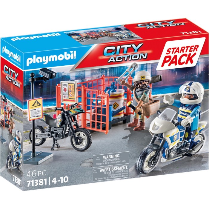 Playmobil City Action Starter Pack Αστυνομία για 4-10 ετών