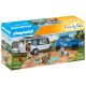Playmobil Family Fun Οικογενειακές Διακοπές Με Ρυμουλκούμενο Τροχόσπιτο για 4-10 ετών