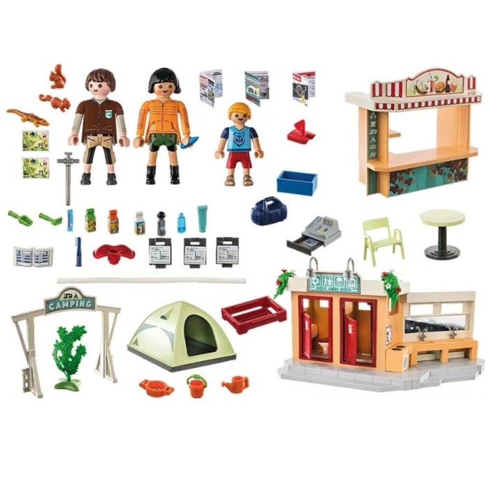 Playmobil Family Fun Οργανωμένο Camping για 4-10 ετών