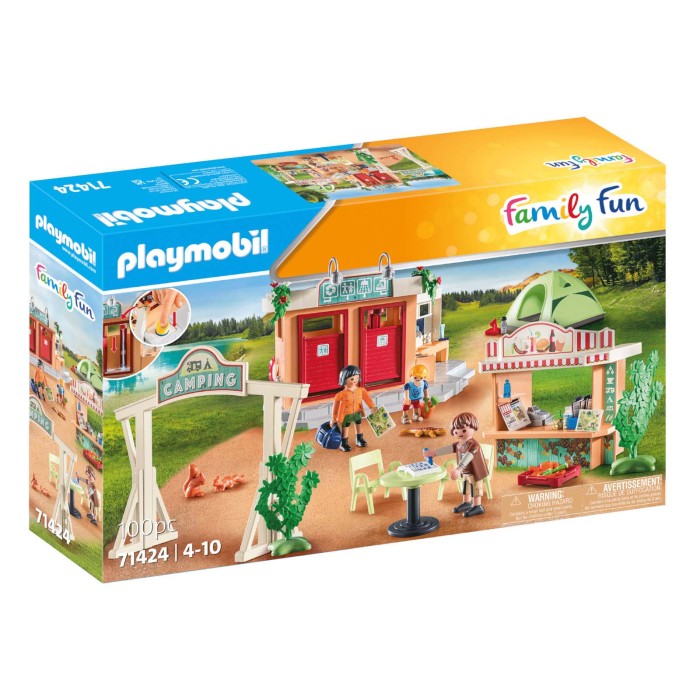 Playmobil Family Fun Οργανωμένο Camping για 4-10 ετών