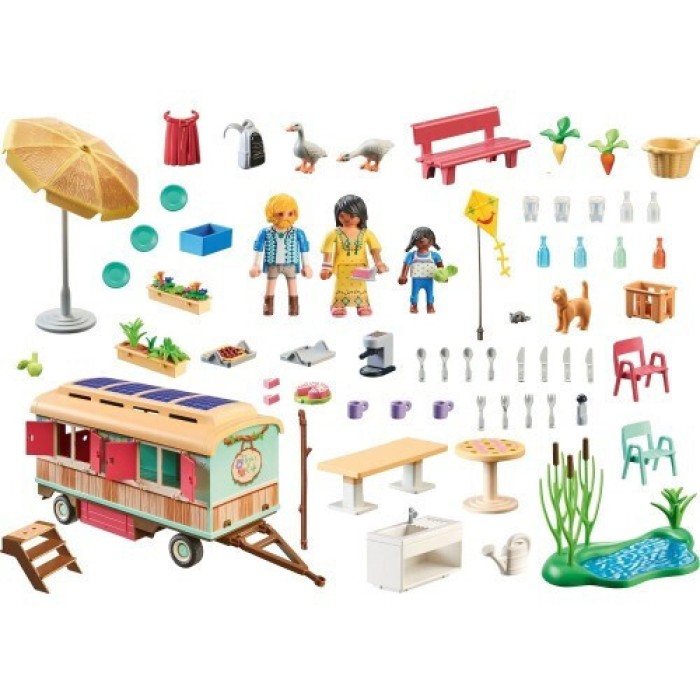 Playmobil Country Καφετέρια-Τροχόσπιτο για 4-10 ετών