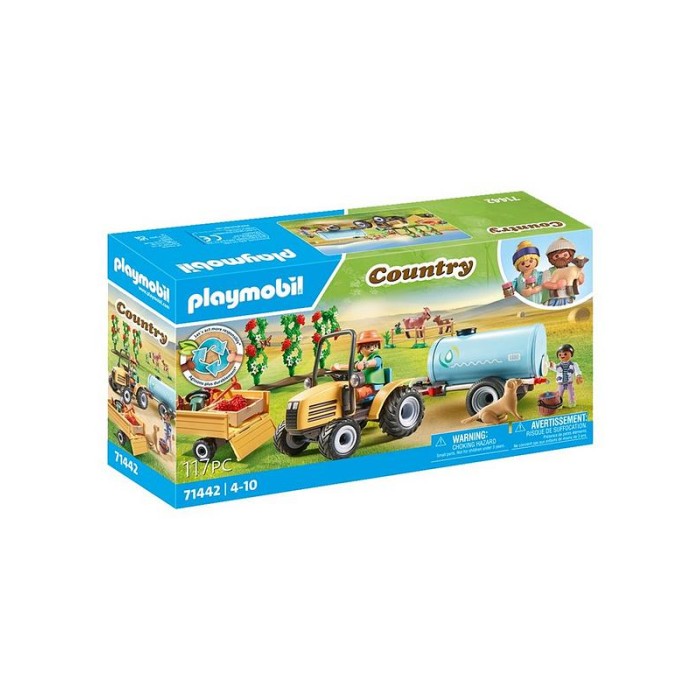 Playmobil Τρακτέρ με βυτιοφόρο