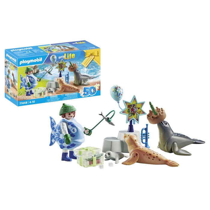 Playmobil Gift Set Πάρτυ στο ενυδρείο με τις φώκιες