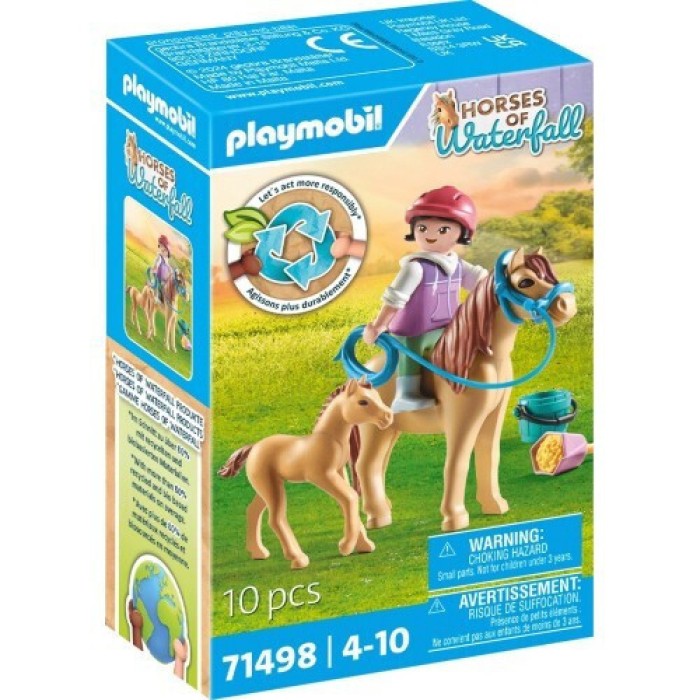 Playmobil Horses Of Waterfall Παιδάκι Με Άλογο Και Πουλάρι για 4-10 ετών