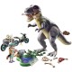 Playmobil Dinos T-Rex και Εξερευνητής με Μοτοσικλέτα