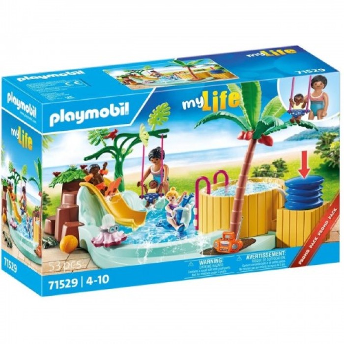 Playmobil Παιδική πισίνα με υδρομασάζ