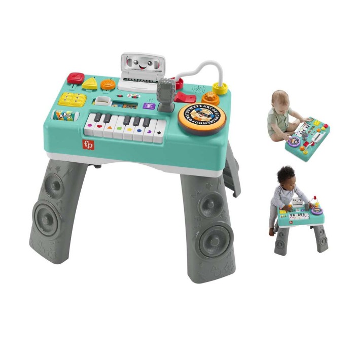 Fisher Price Mix & Learn DJ Table με Μουσική και Ήχους για 6+ Μηνών