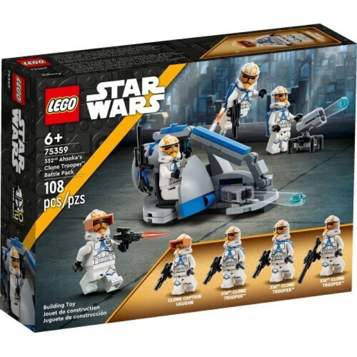 Lego Star Wars 332nd Ahsoka's Clone Trooper Battle Pack για 6+ ετών