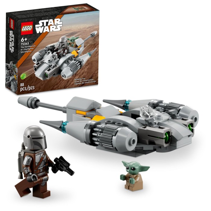 LEGO Star Wars The Mandalorian N-1 Starfighter Microfighter 