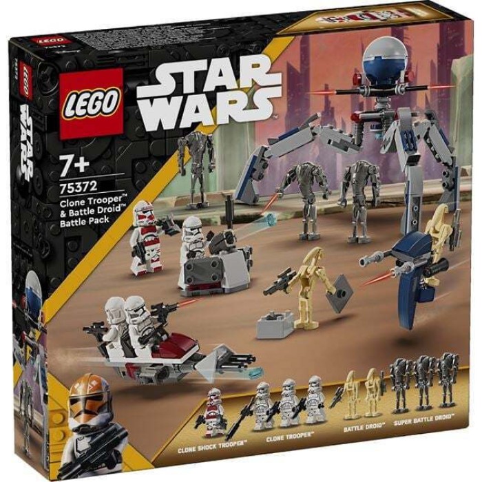 Lego Star Wars Clone Trooper & Battle Droid Battle Pack για 7+ ετών
