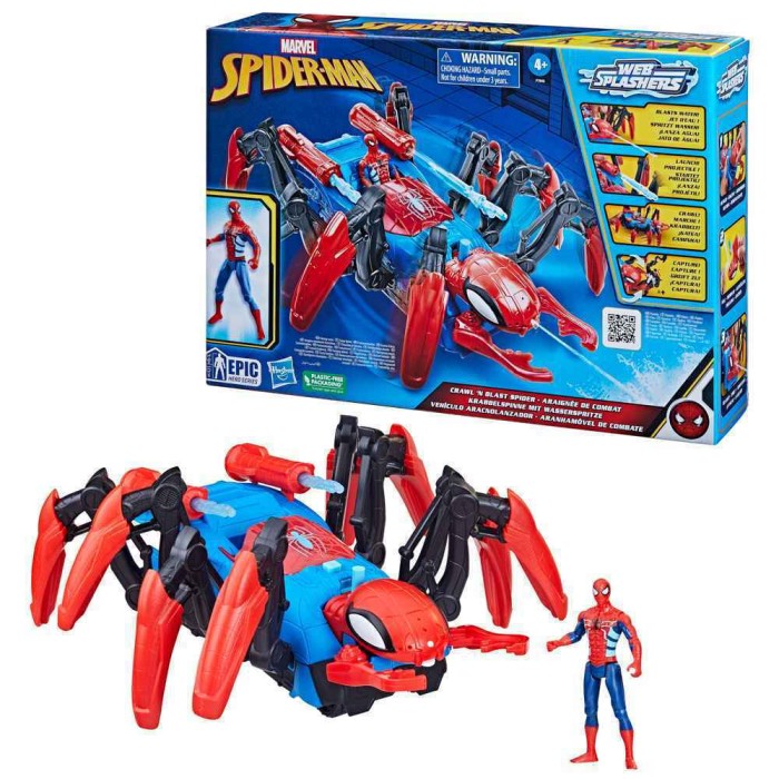 Spider-Man Crawl and Capture Spider για 4+ Ετών 8εκ.