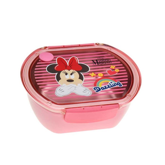 Gim Minnie Comfy Ανοξείδωτο Παιδικό Δοχείο Φαγητού 0.68lt Ροζ