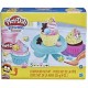 Hasbro Play-Doh Πλαστελίνη - Παιχνίδι Kitchen Kits Cupcakes για 3+ Ετών, 5τμχ