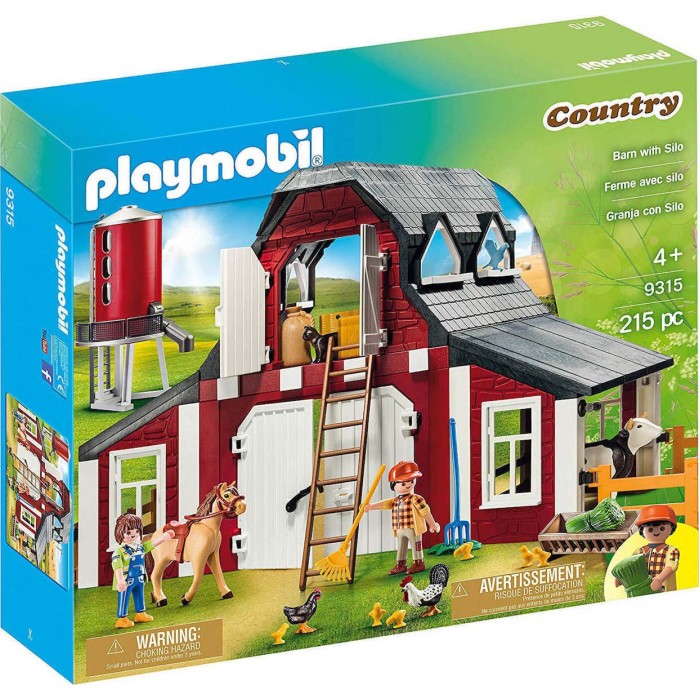 Playmobil Country Barn with Silo για 4+ ετών