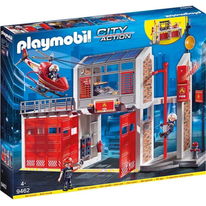 Playmobil City Action Great Fire Station για 4+ ετών