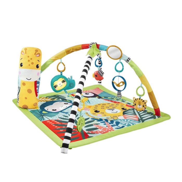 Fisher Price Γυμναστήριο Δραστηριοτήτων Rainforest με Μουσική για Νεογέννητα