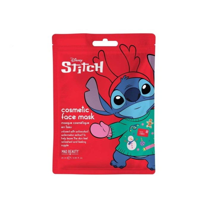 Stitch at Christmas Face Mask