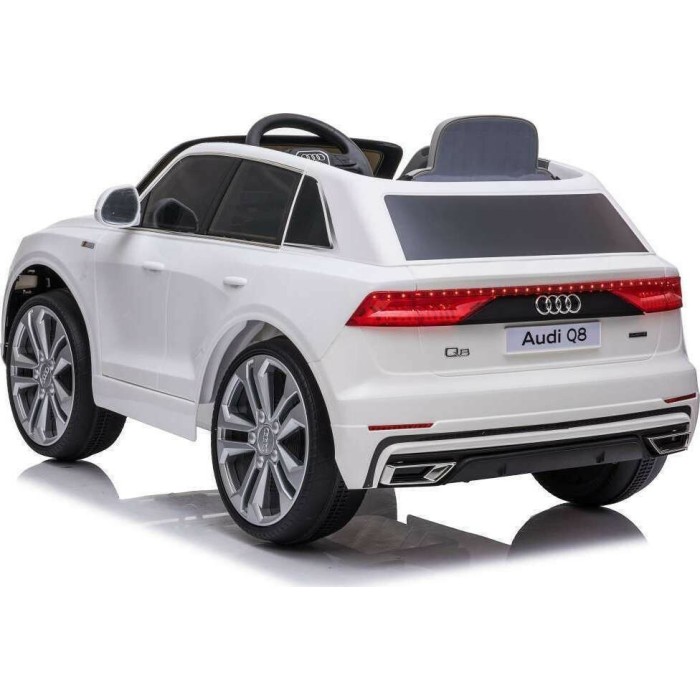 Ηλεκτροκίνητο Αυτοκίνητο Audi Q8 με τηλεχειριστήριο 12V Λευκό 