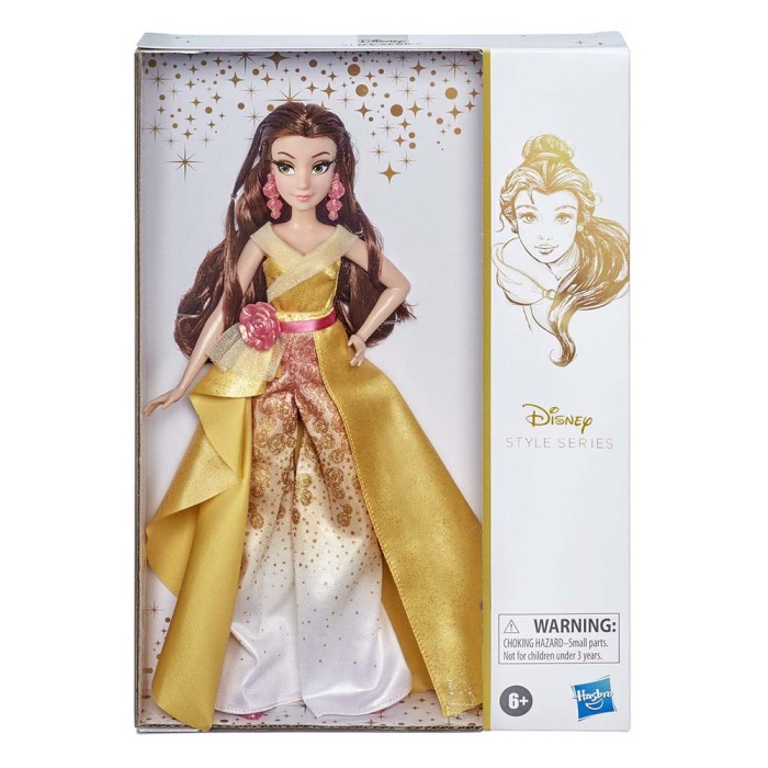 Συλλεκτική Κούκλα Disney Princess Style Series Belle για 6+ Ετών