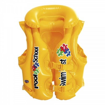 Intex Φουσκωτό Γιλέκο Κολύμβησης Deluxe Swim Vest 