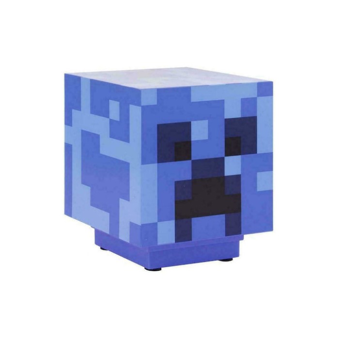 Paladone Παιδικό Διακοσμητικό Φωτιστικό Minecraft Creeper Μπλε 11εκ.