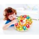 Hape Chunky Clock Puzzle- Παζλ Ρολόι Με Μεγάλους Αριθμούς & Βάση Στήριξης