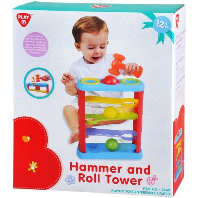 Playgo Hammer & Roll Tower 