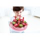 Hape Double Flavored Birthday Cake - Διώροφη Τούρτα Γενεθλίων Με Κεράκια & Ευχετήρια Κάρτα 