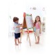Hape All-in-1 Easel  Πίνακας Καλλιτεχνίας Ρυθμιζόμενος Σε Ύψος Με Δύο Επιφάνειες & Αξεσουάρ 