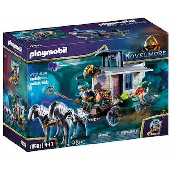 Playmobil Novelmore Violet Vale Εμπορική Άμαξα για 4-10 ετών